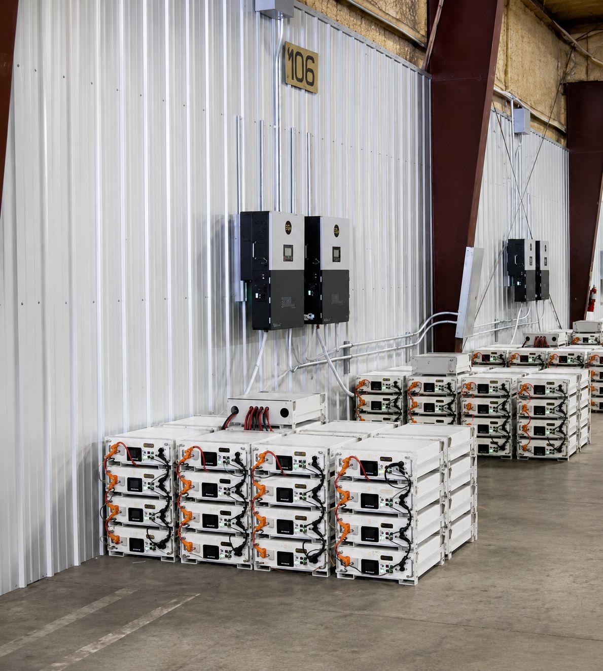 Off-Grid solar container stack
